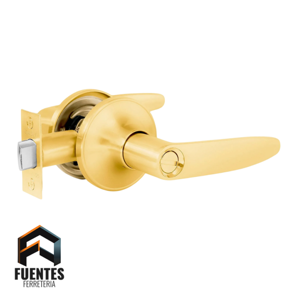 Cerradura Tubular Manilla Bronce BASH 8014 Baño Dormitorio