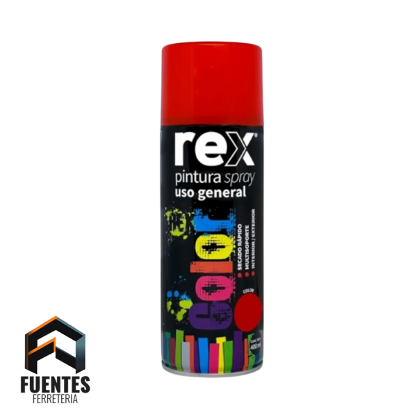 Spray Rex Rojo 400 ml
