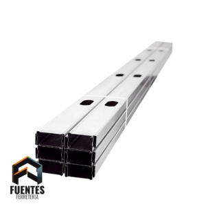Tabique Montante Perforado 60 x 38 x 6 x 0,5 mm x 3 m
