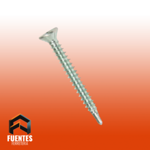 Tornillo autoavellanante Fibrocemento Pta Broca 1 1/4" Caja 100 unidades