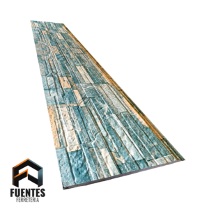 Metal Siding Piedra Laja D004 / 3800 x 380 x 16 mm.